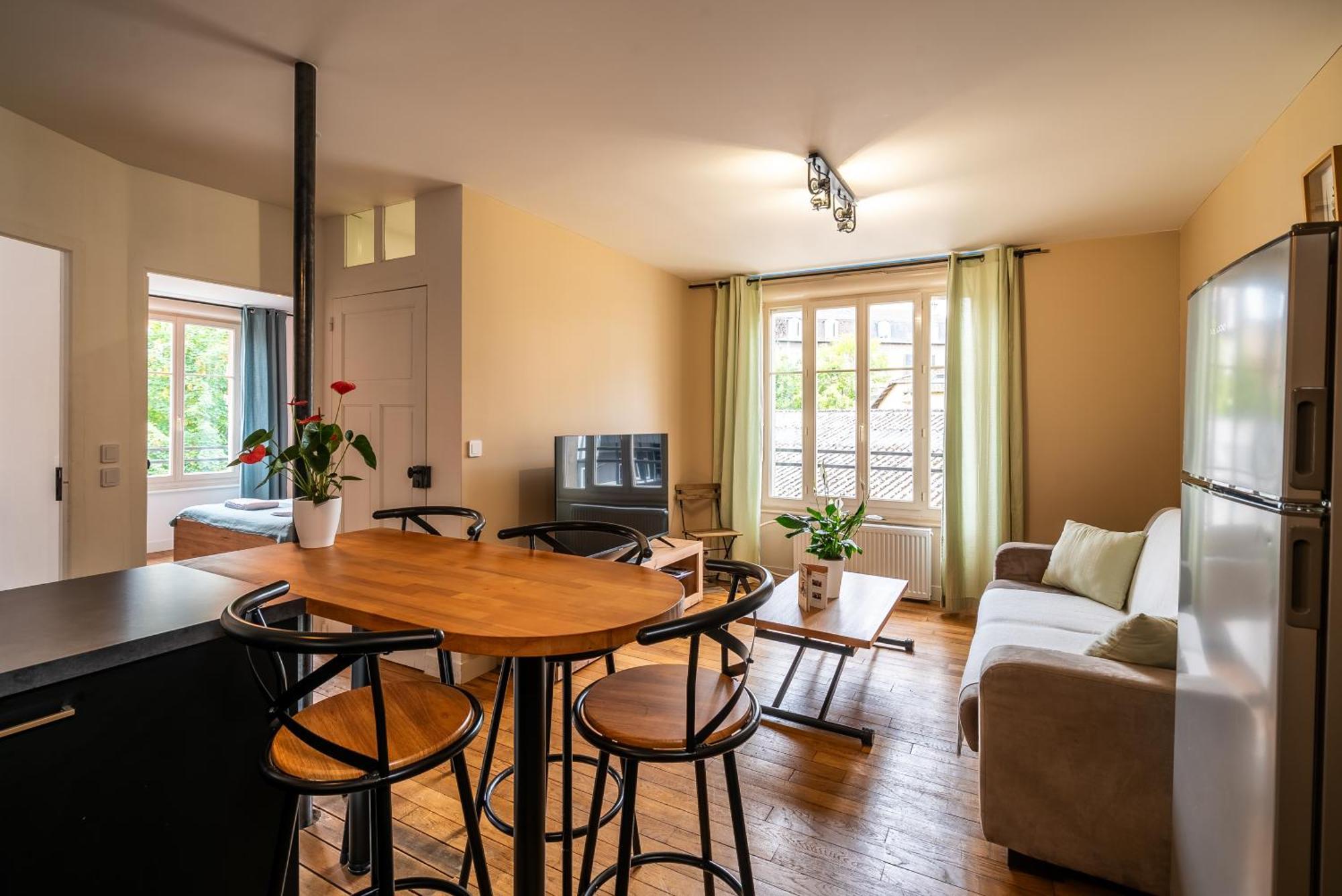 Mon Appart'Hotel - Gare De Limoges - Appartement Familial - Parking En Supp エクステリア 写真